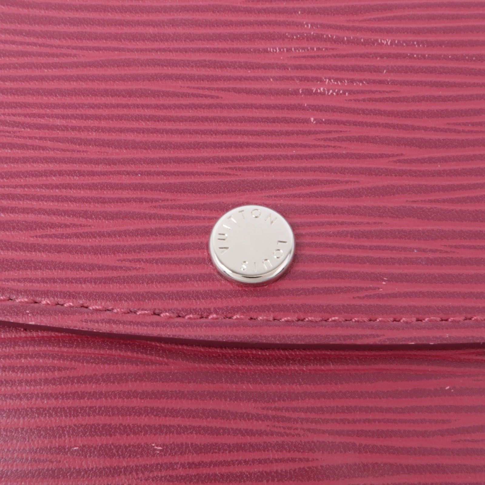 LOUIS VUITTON LV SHW Long Wallet M60851 Epi Red