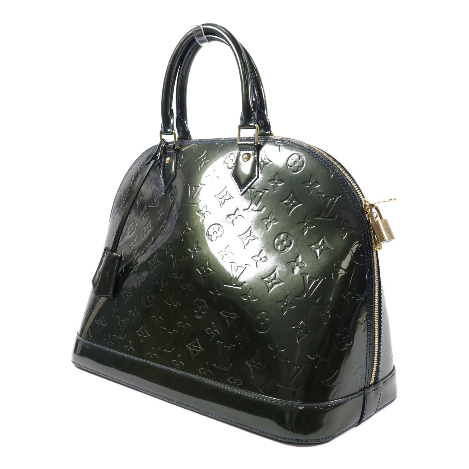 LOUIS VUITTON Monogram Vernis Alma GM手挽袋
