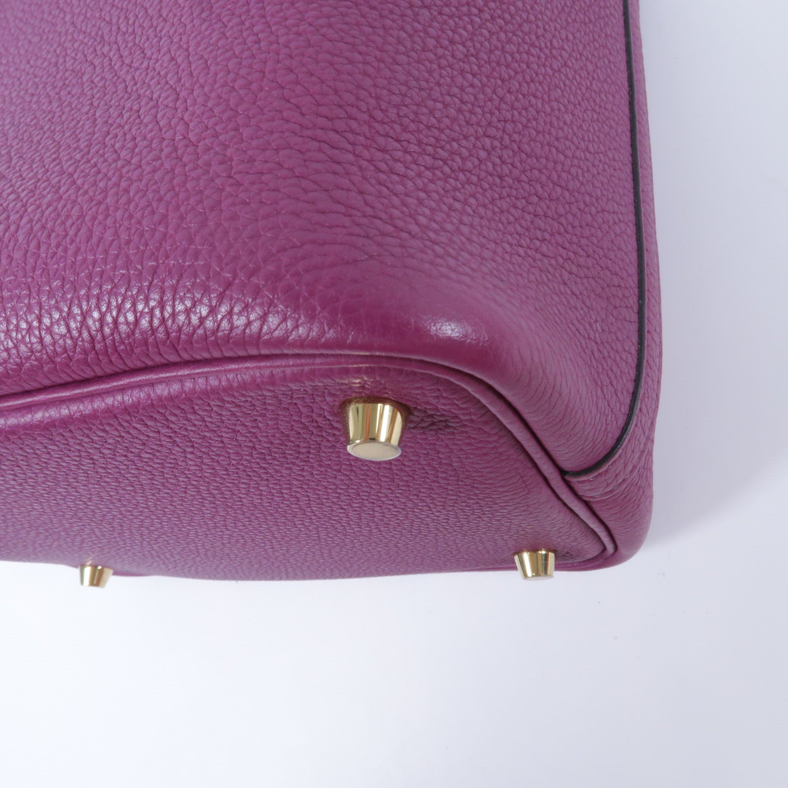 HERMES Maurice皮革Picotin PM手挽袋Anemone