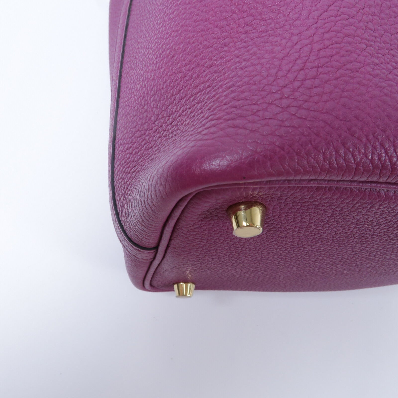 HERMES Maurice皮革Picotin PM手挽袋Anemone