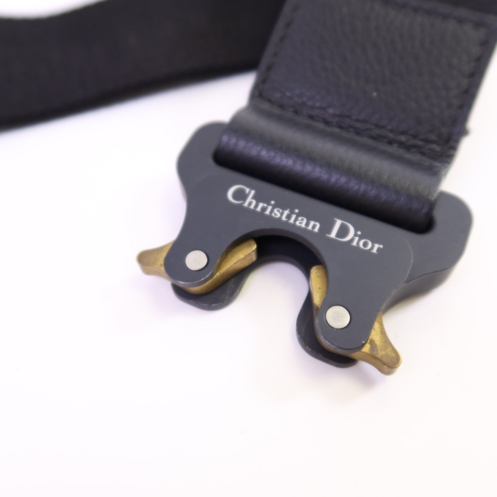 Dior 【激減優惠】Obriqur帆布Saddle Oblique銀扣肩背袋
