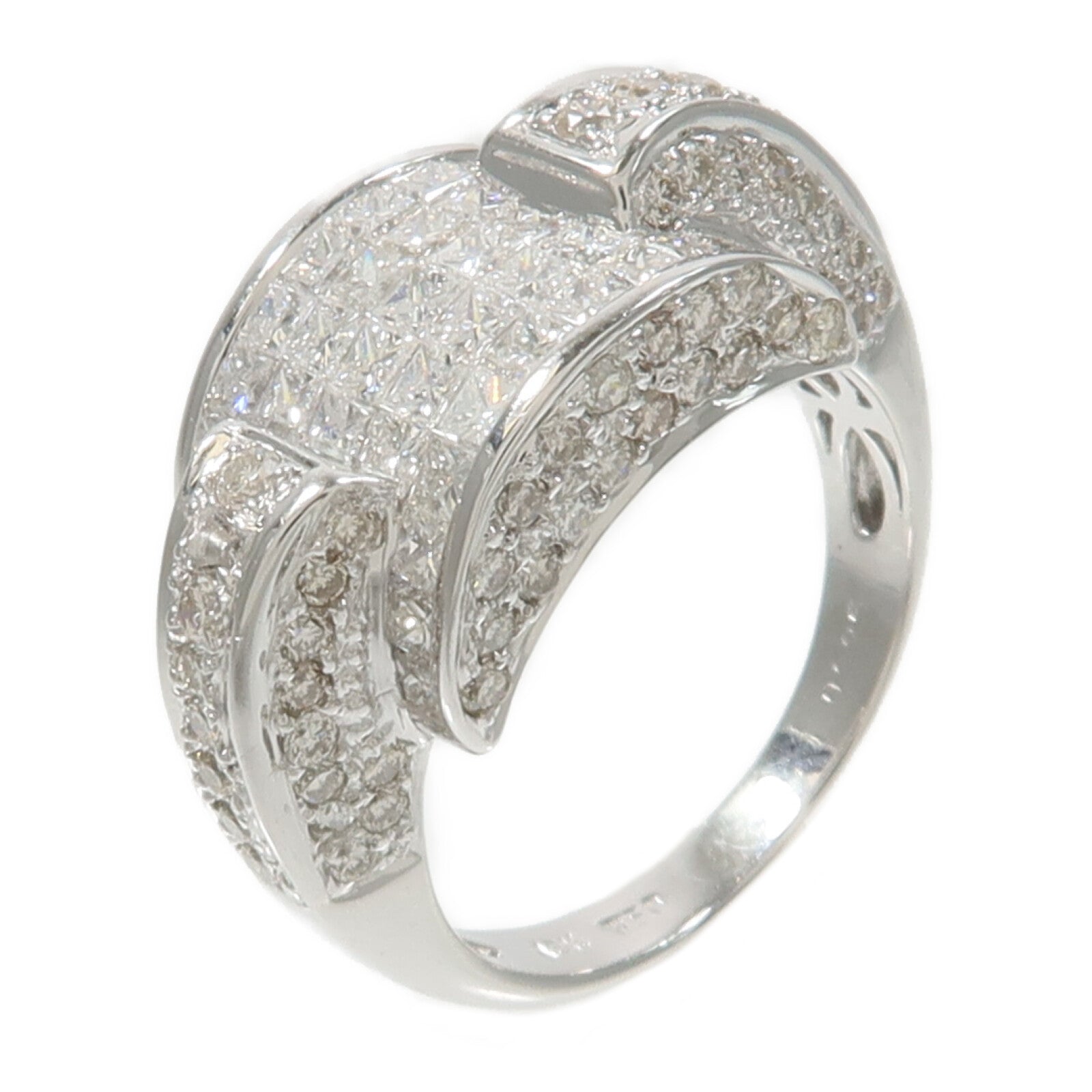 JEWELRY 18K白金Diamond Ring鑽石戒指