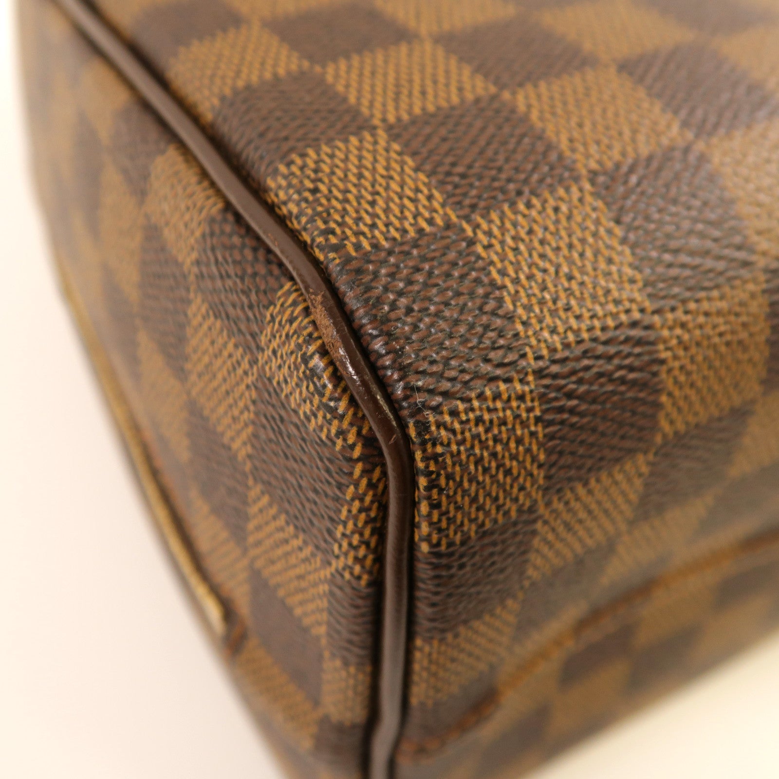 LOUIS VUITTON **【激減優惠】Damier Ebene Nolita 24金扣手挽袋啡色