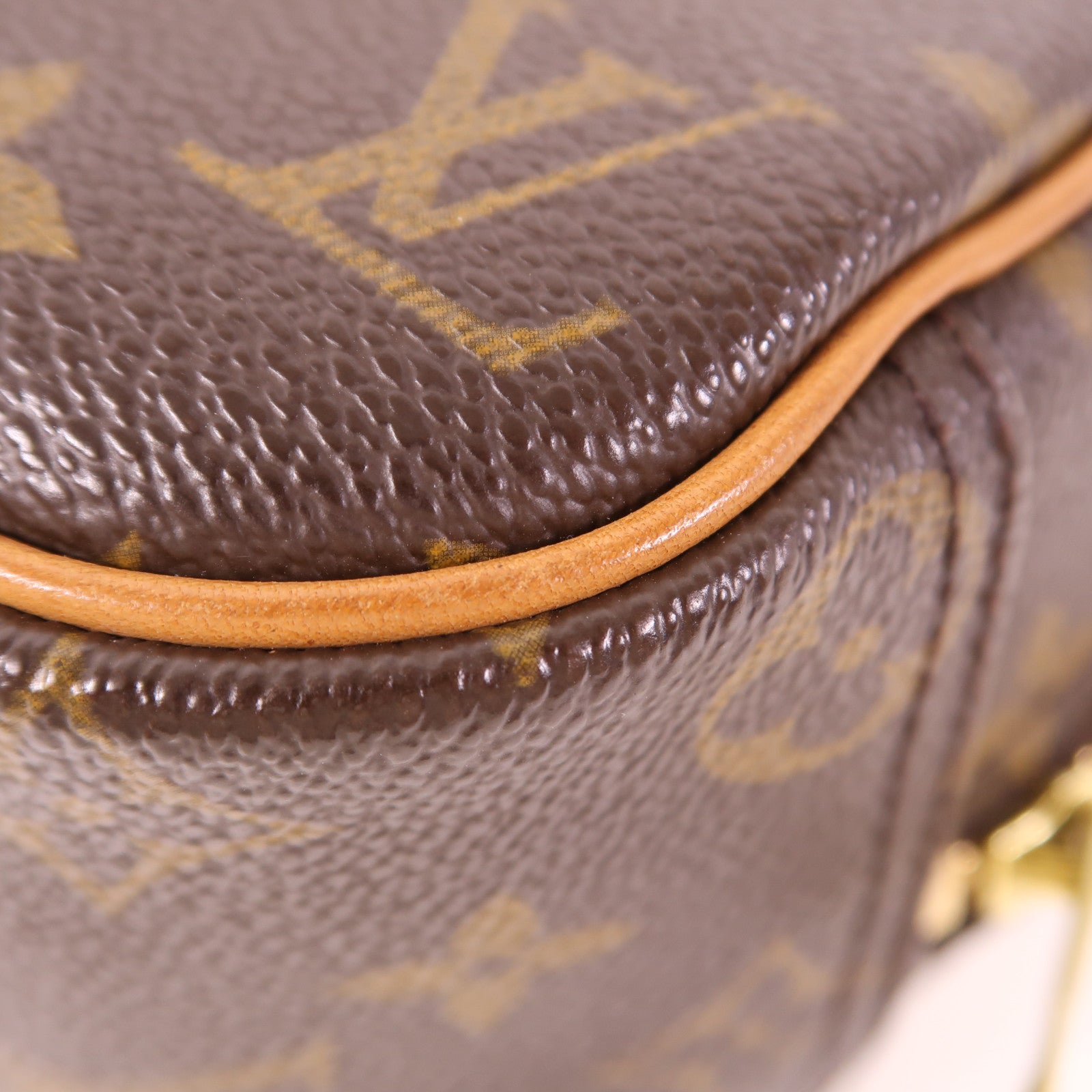 LOUIS VUITTON Monogram Trouville金扣手挽袋