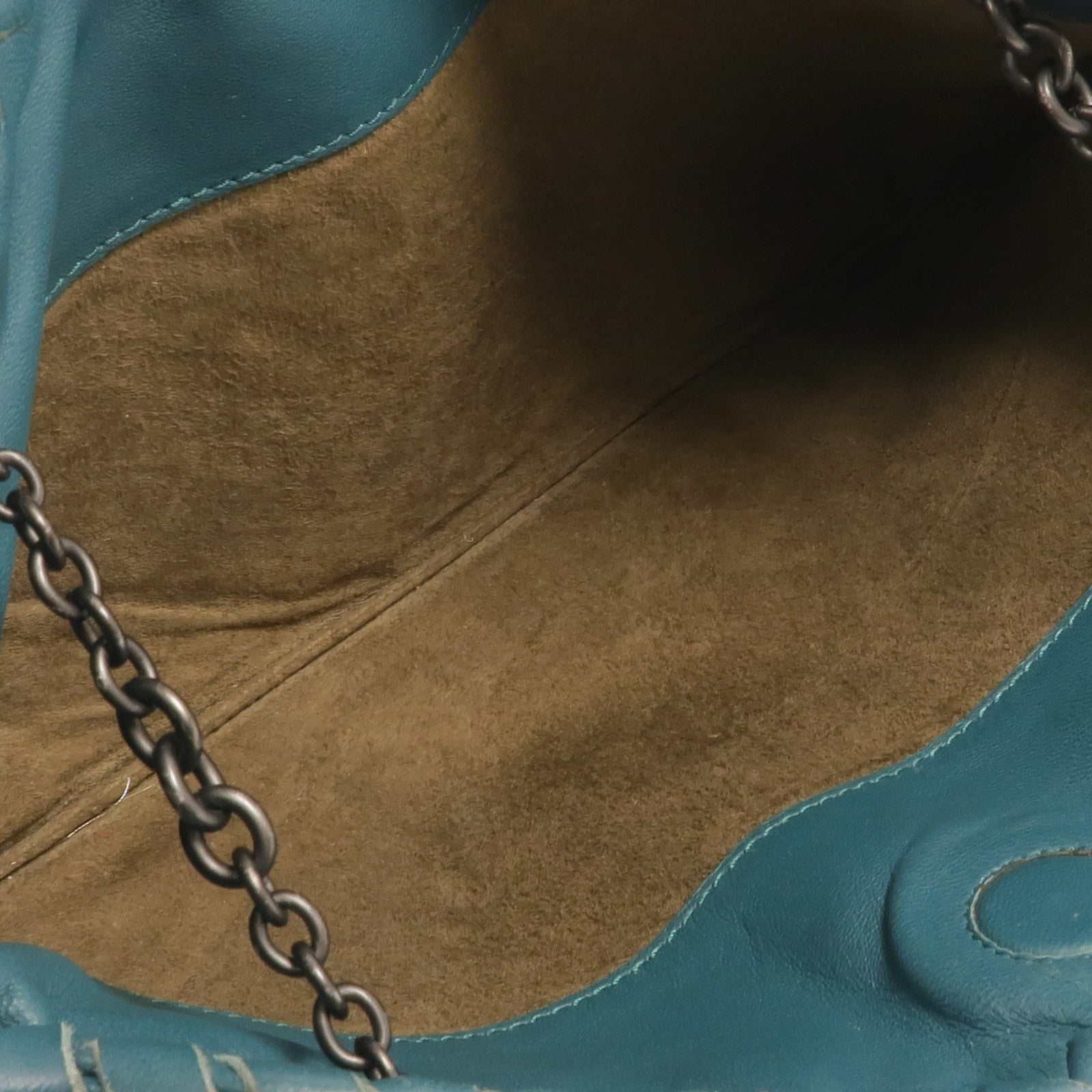 BOTTEGA VENETA 織紋皮革Chain Shoulder鏈帶肩背袋