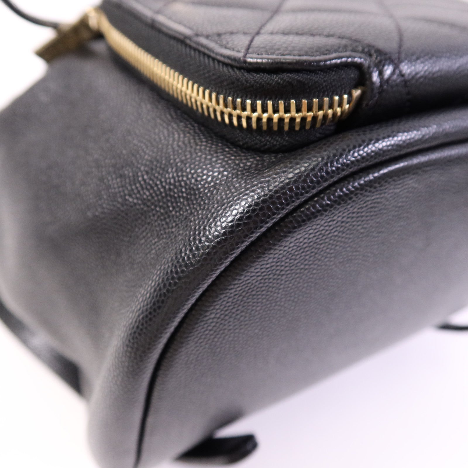 CHANEL 牛皮皮革Affinity Backpack金扣背包