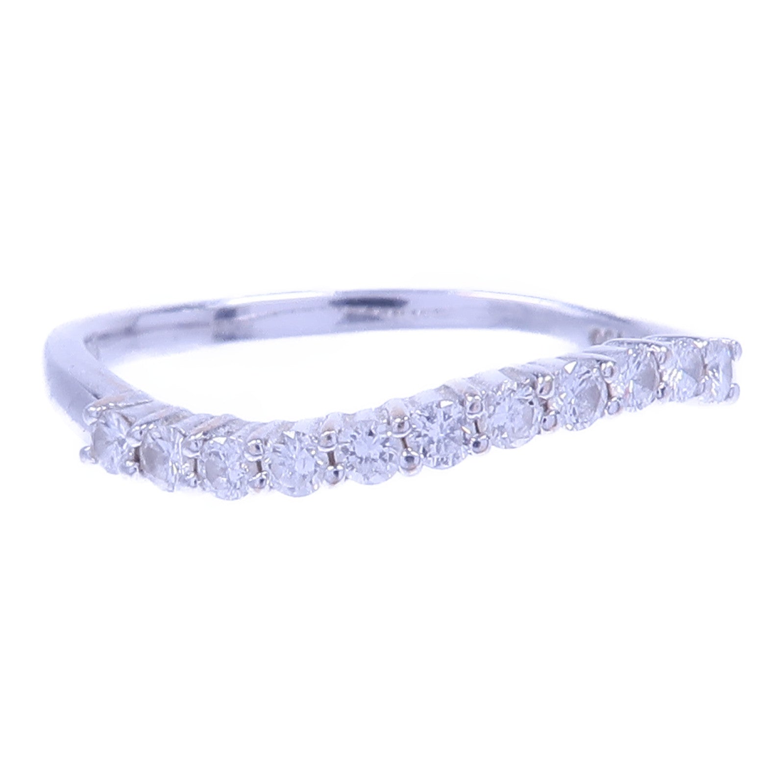 JEWELRY 18K白金Diamond Ring鑽石戒指US#6.75