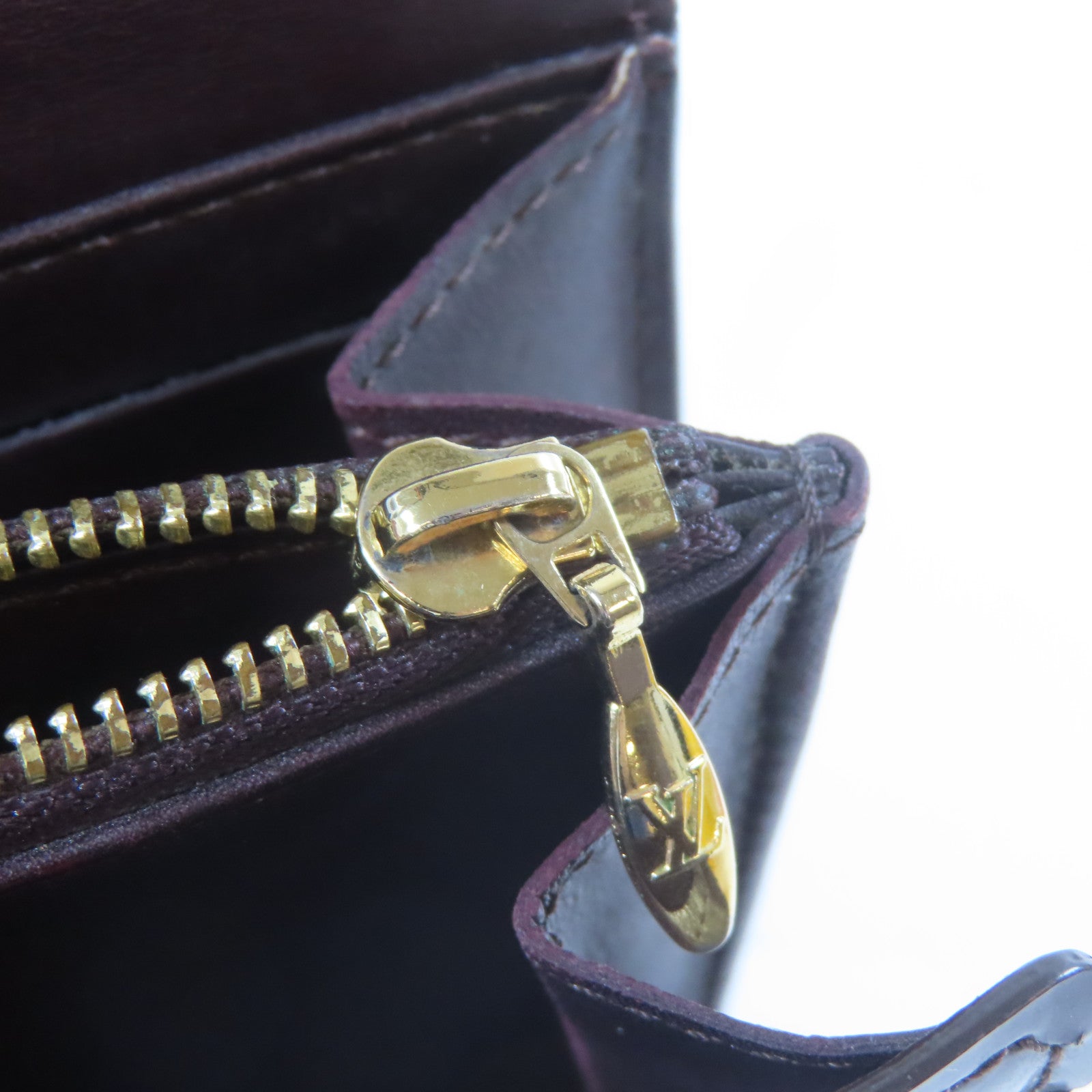 LOUIS VUITTON 【激減優惠】Vernis Long Wallet金扣長錢包黑色