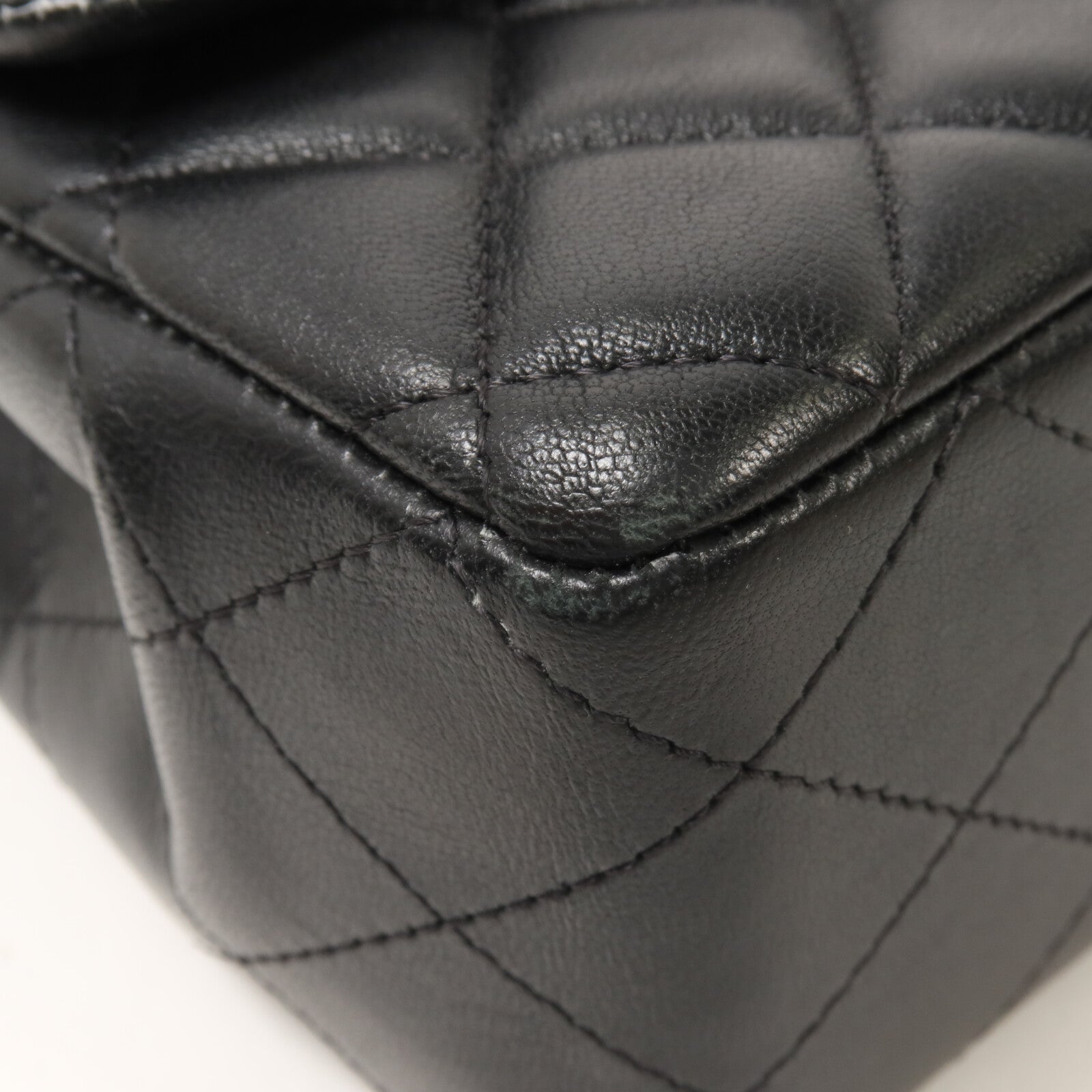 CHANEL 羊皮皮革Classic 20 Mini鏈帶肩背袋