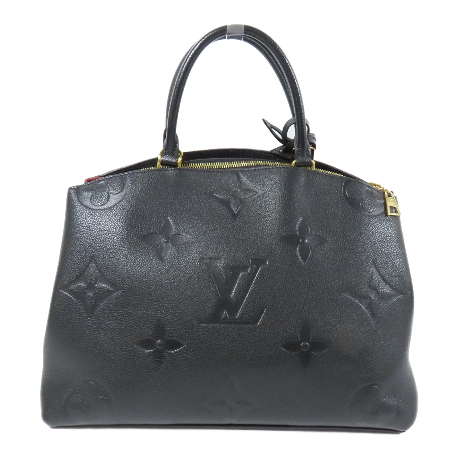 LOUIS VUITTON Monogram Empreinte Petit Palais金扣手挽肩背兩用袋