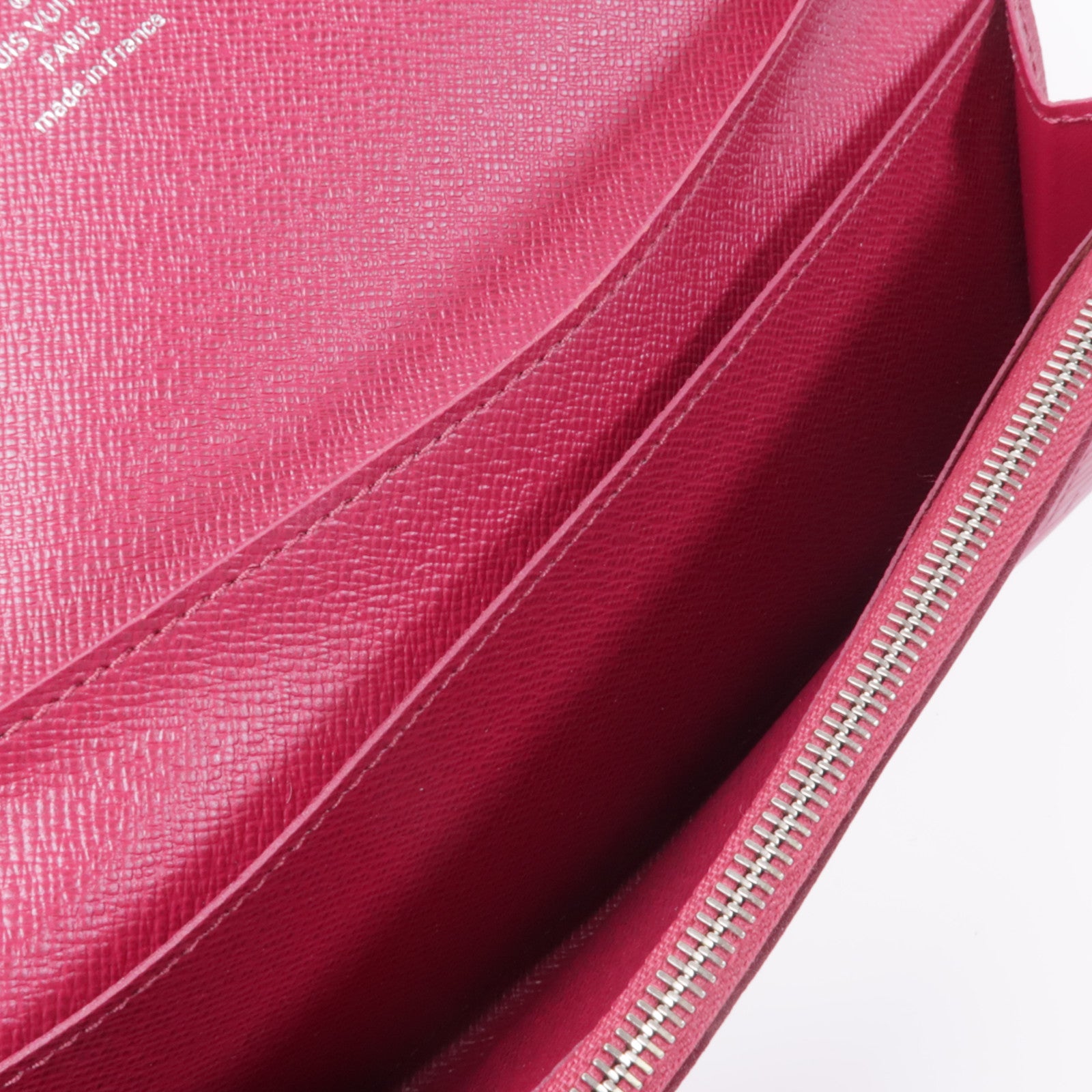 LOUIS VUITTON Epi Long Wallet銀扣長錢包