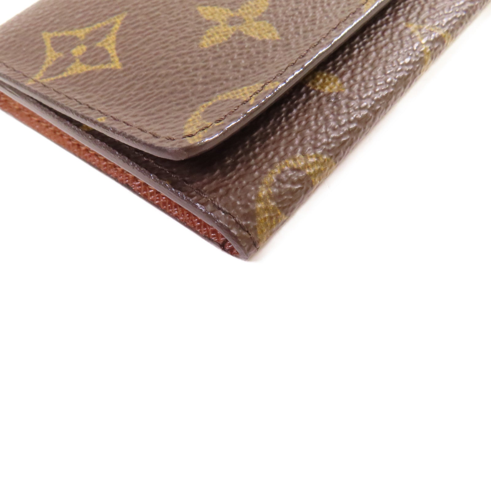 LOUIS VUITTON Monogram Enveloppe Carte de Visite Card Case卡片套啡色