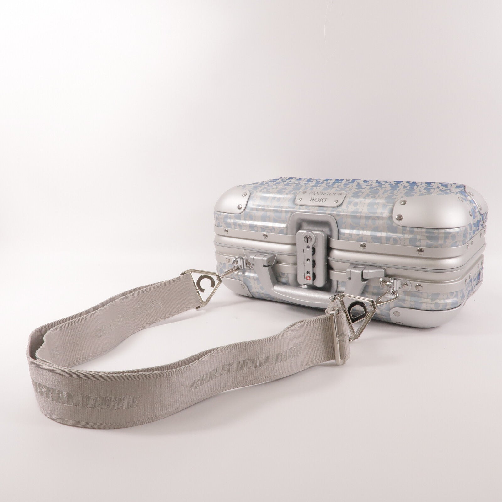 Dior 鋁Rimowa X Dior Hand Case Oblique Aluminum行李箱