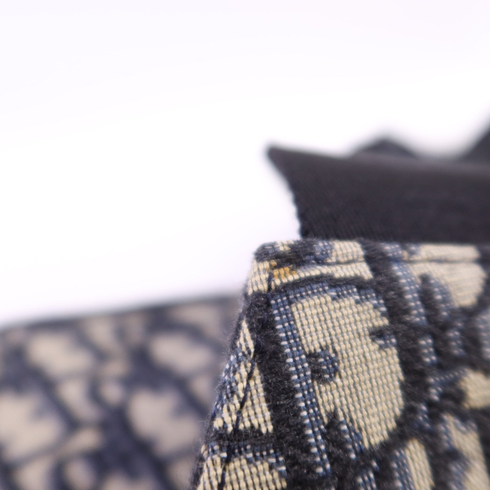 Dior 【激減優惠】Obriqur帆布Saddle Oblique銀扣肩背袋
