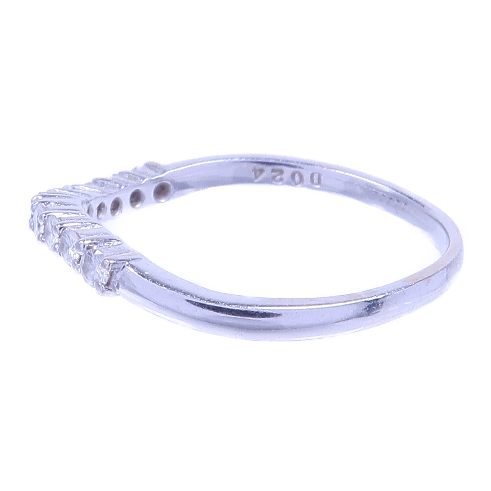 JEWELRY 18K白金Diamond Ring鑽石戒指US#6.75