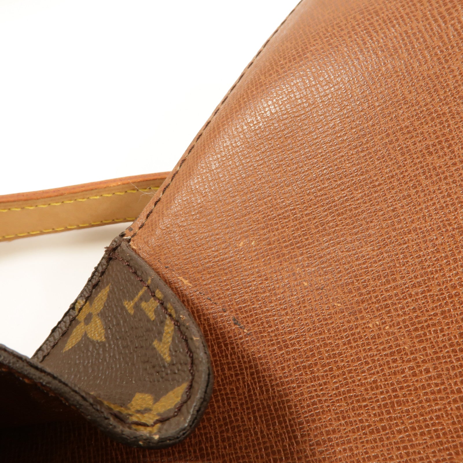 LOUIS VUITTON Monogram Saint Cloud GM金扣肩背袋