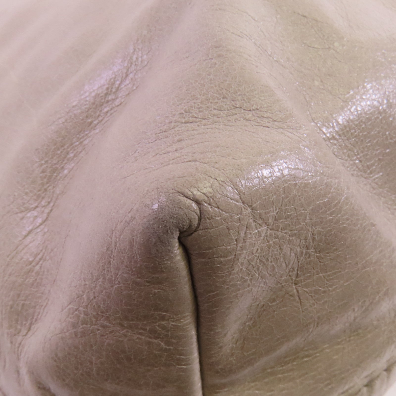 PRADA 牛皮皮革Tote Bag金扣手挽肩背兩用袋