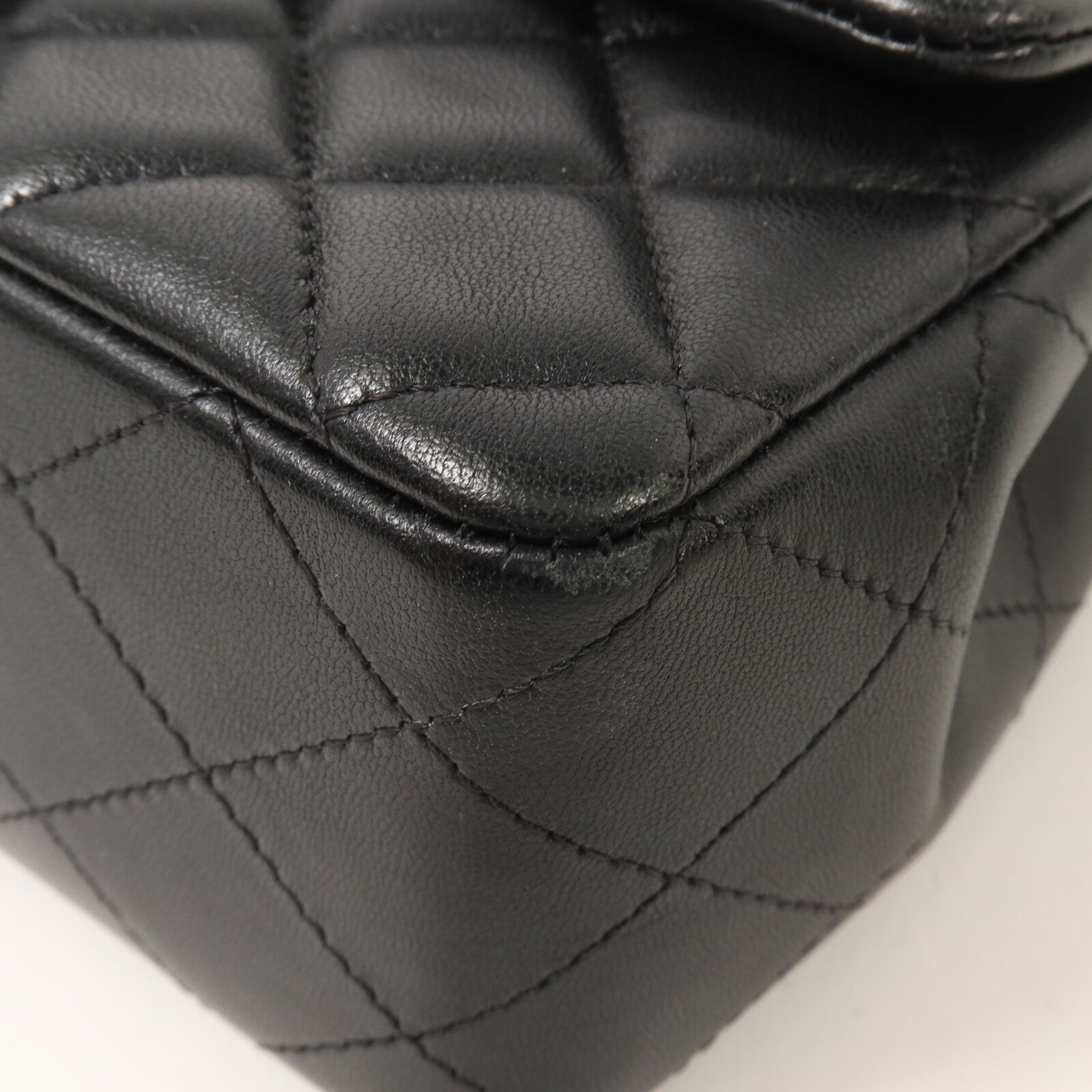 CHANEL 羊皮皮革Classic 20 Mini鏈帶肩背袋
