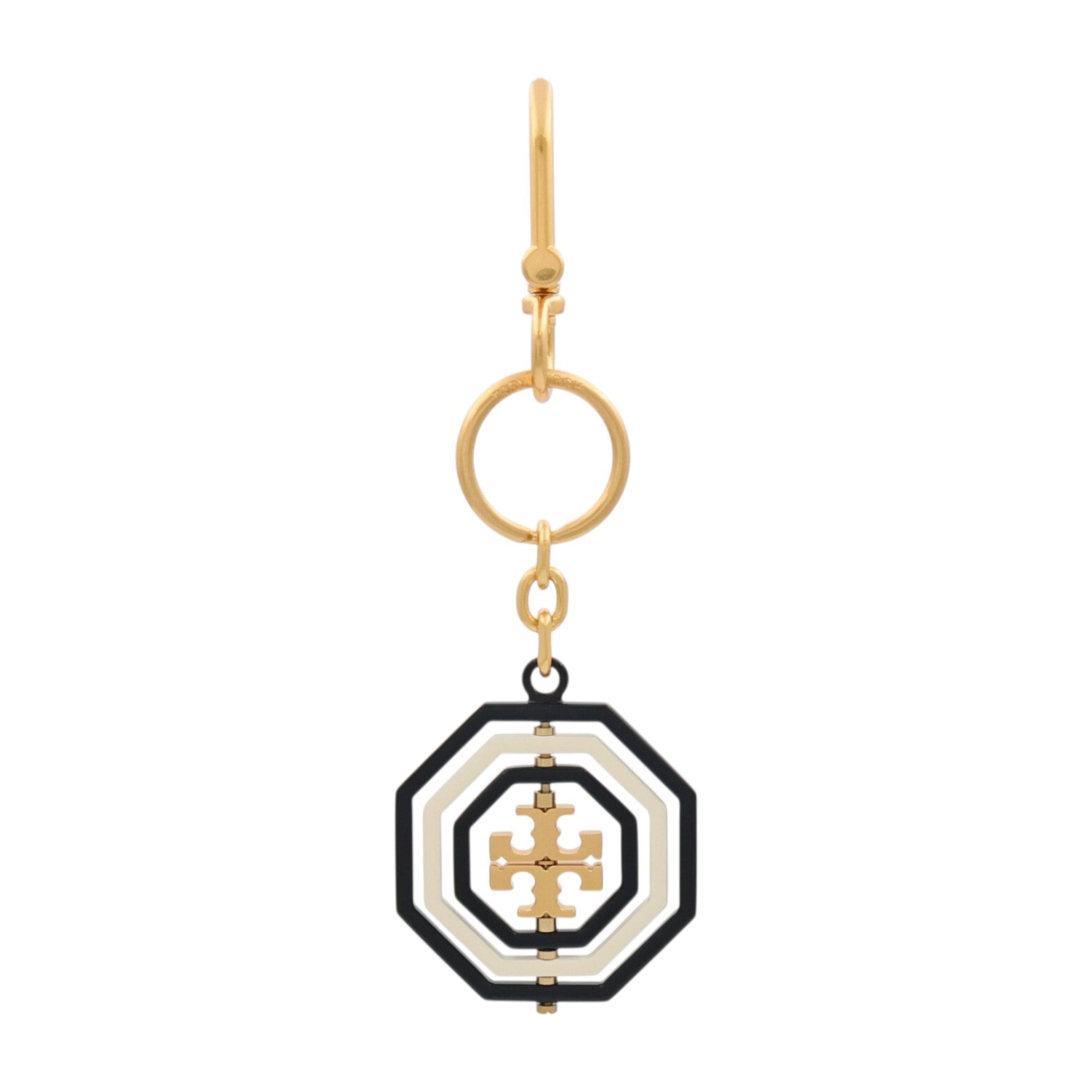 Tory Burch 金屬Rotating Geo Key Fob掛飾