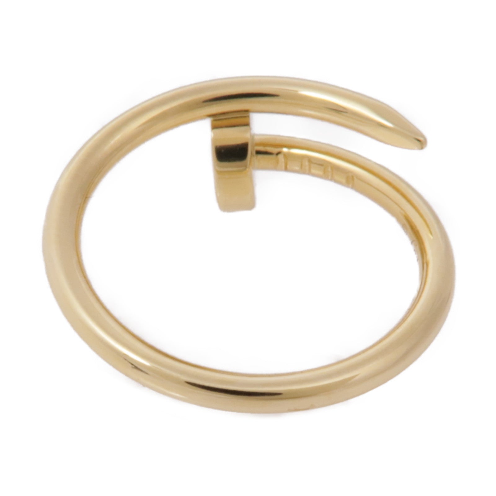 CARTIER 18K黃金Juste Un Clou戒指US#4.5