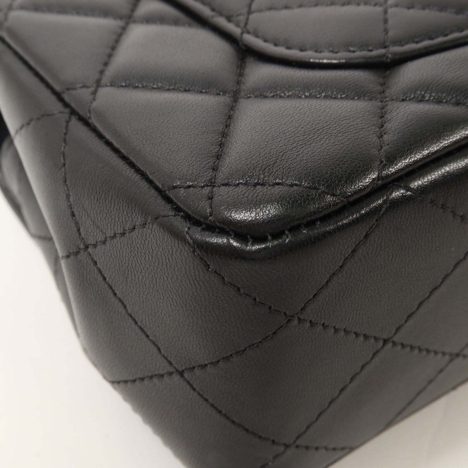CHANEL 羊皮皮革Classic 20 Mini鏈帶肩背袋