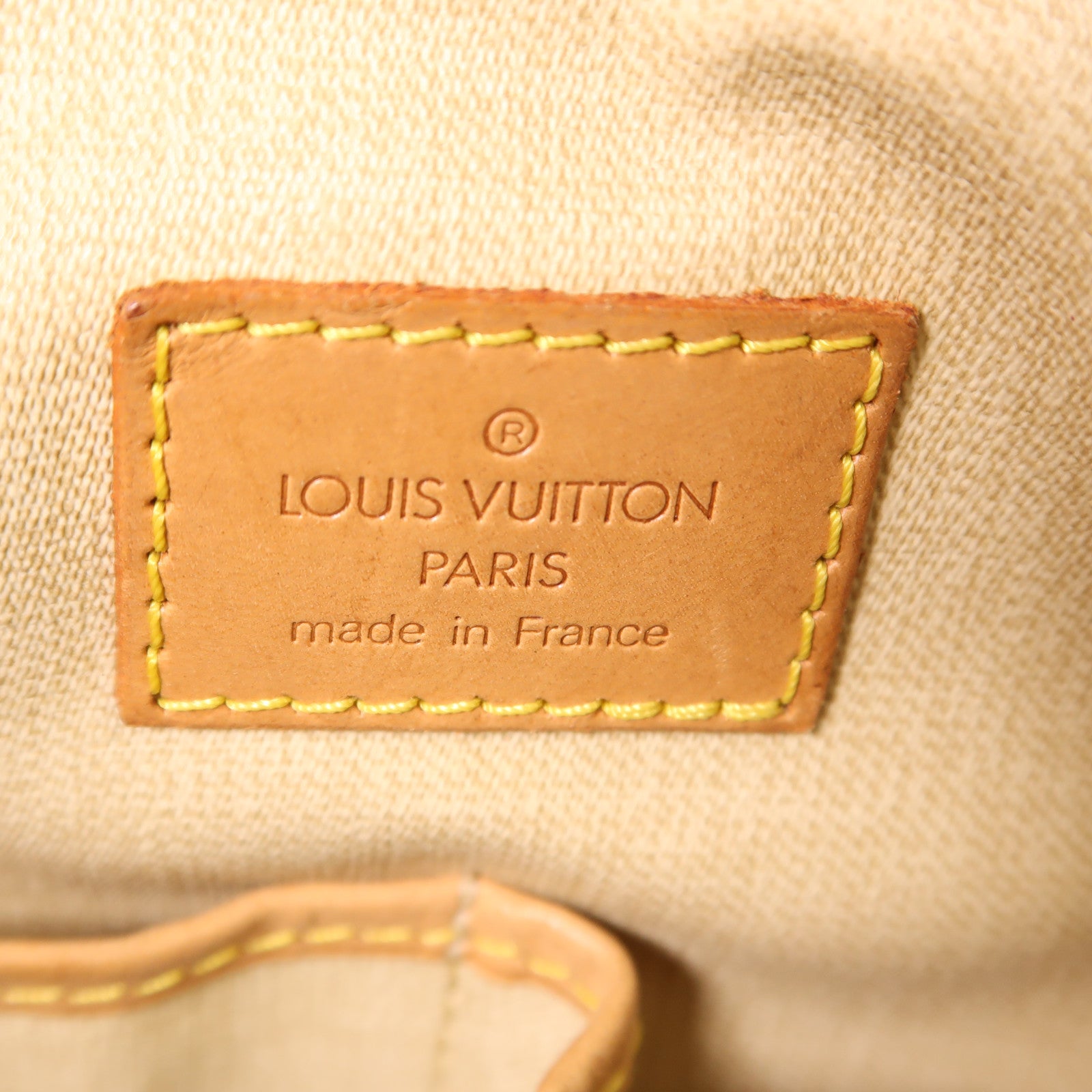 LOUIS VUITTON Monogram Trouville金扣手挽袋