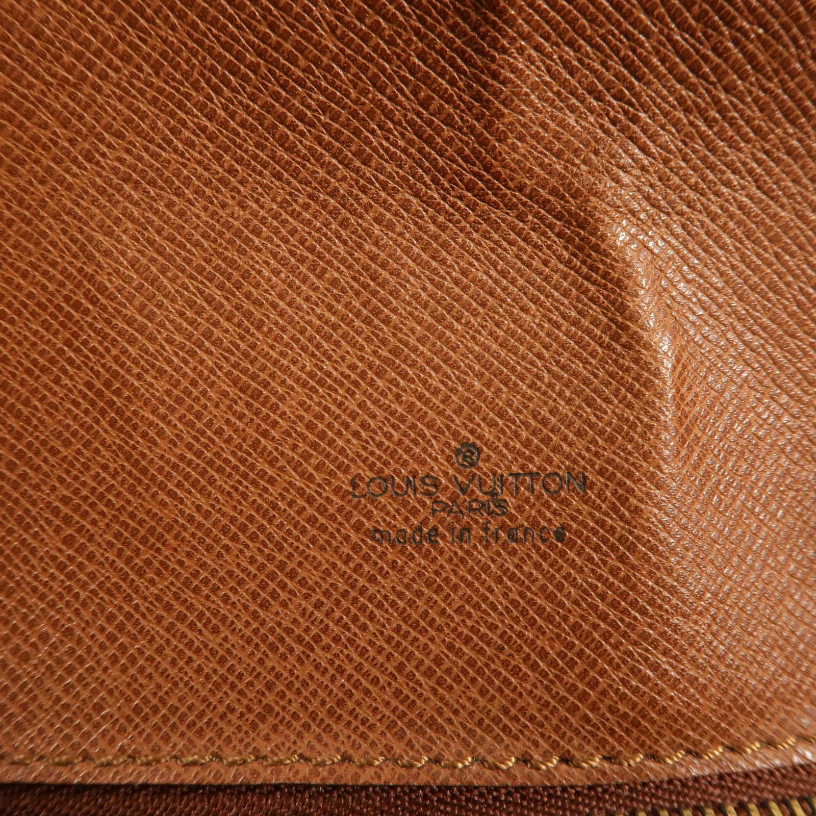 LOUIS VUITTON Monogram Saint Cloud GM金扣肩背袋