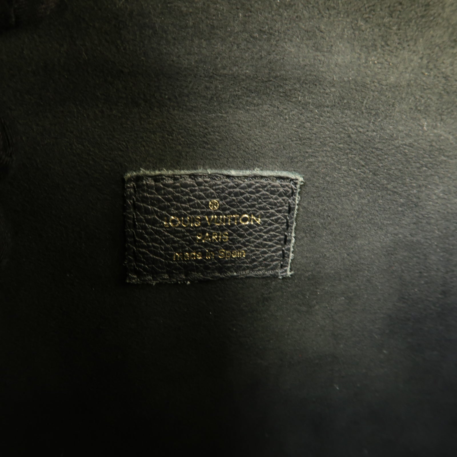 LOUIS VUITTON Monogram Victoire金扣鏈帶肩背袋棕色/黒色