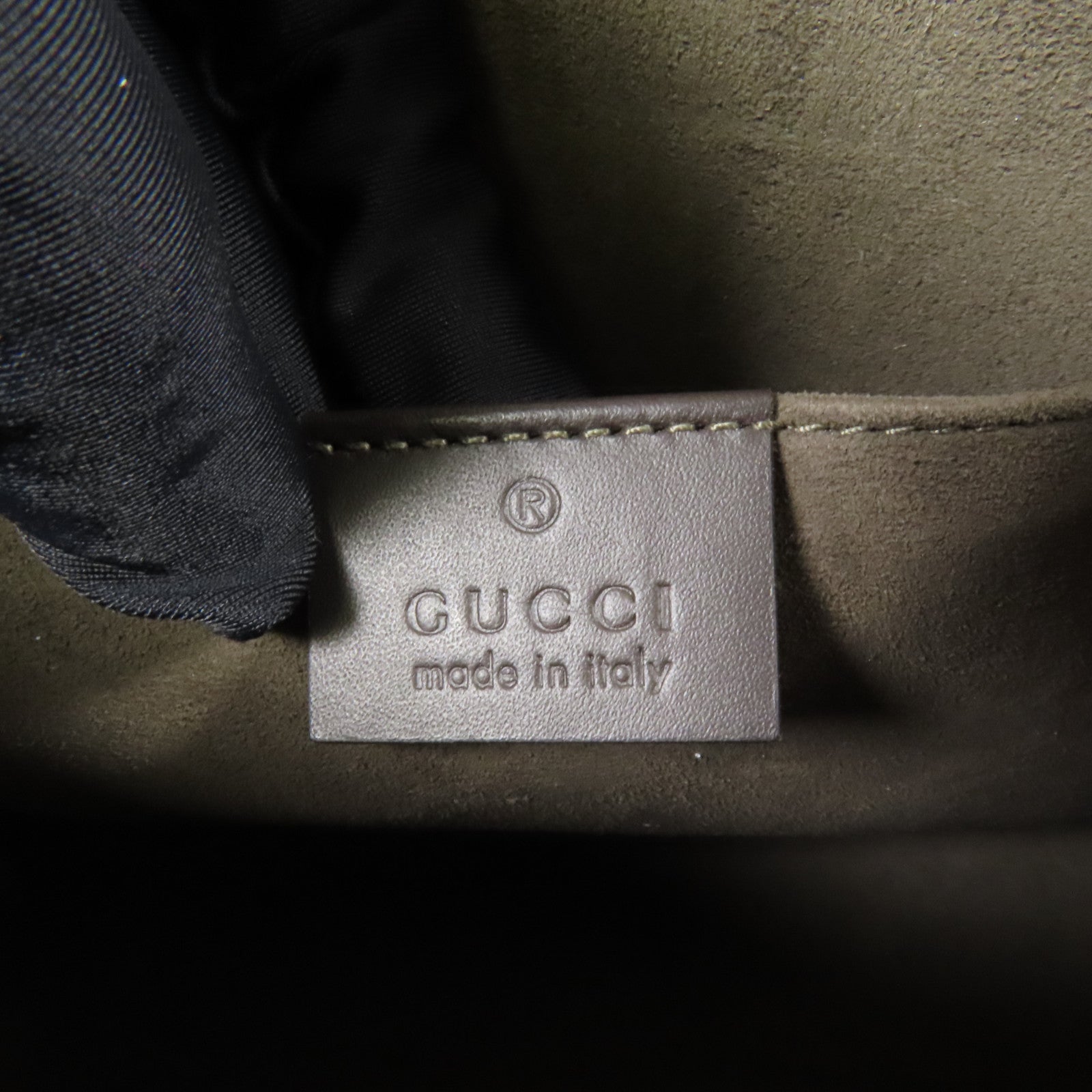 GUCCI 塗層帆布Clutch Bag手拿包