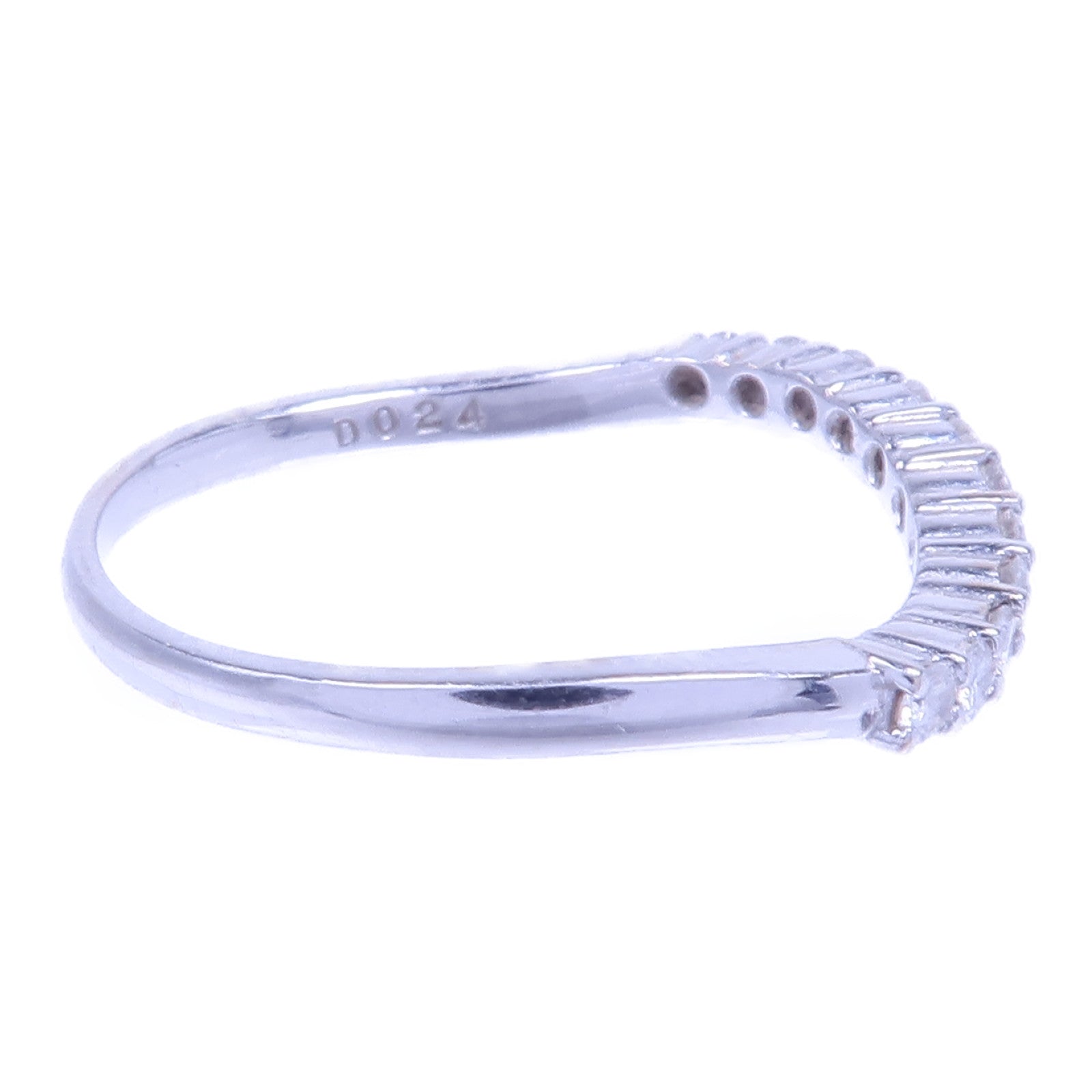 JEWELRY 18K白金Diamond Ring鑽石戒指US#6.75