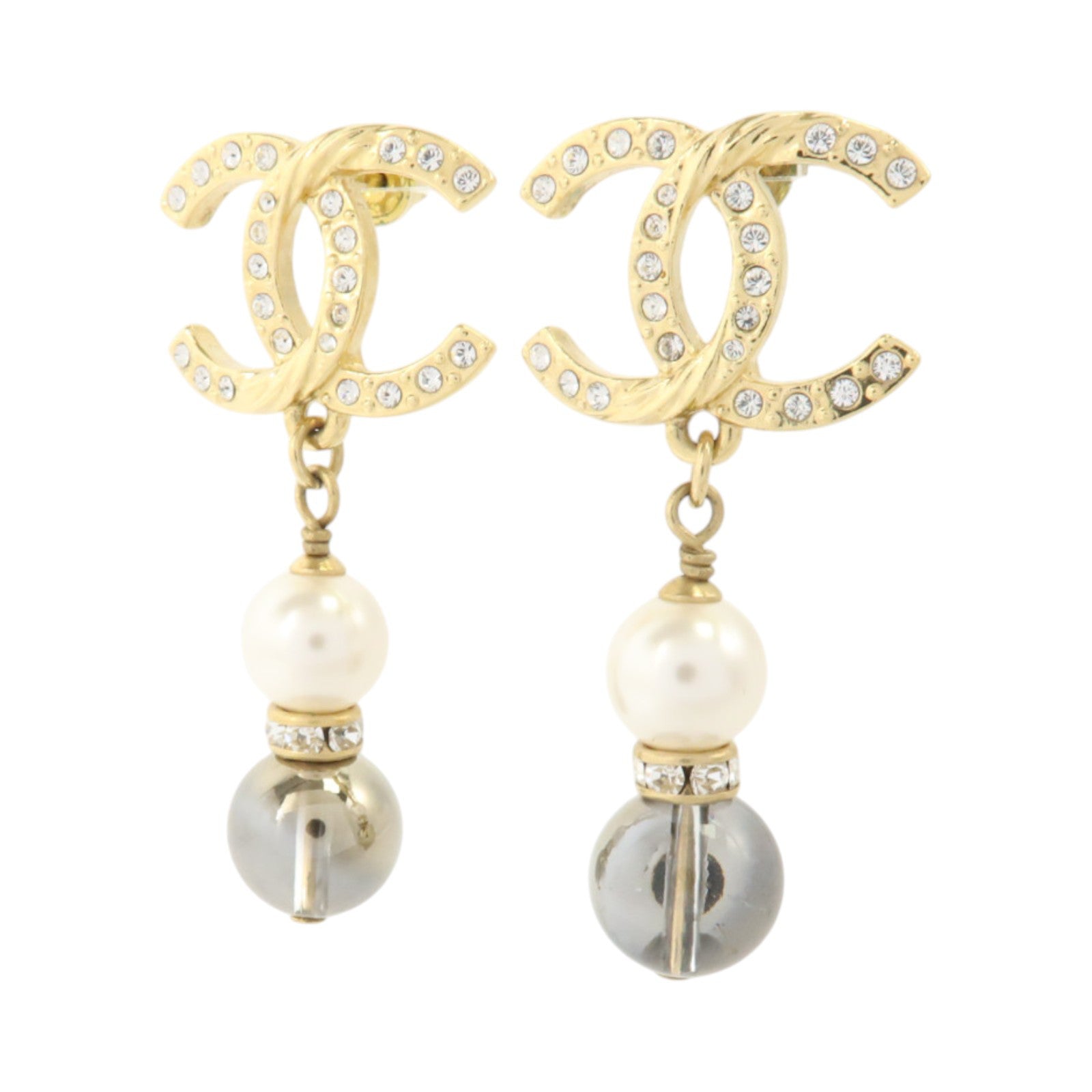 CHANEL PVC/金屬Earrings耳環