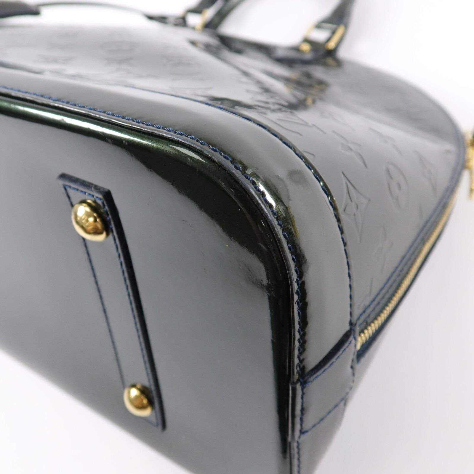 LOUIS VUITTON Monogram Vernis Alma GM手挽袋