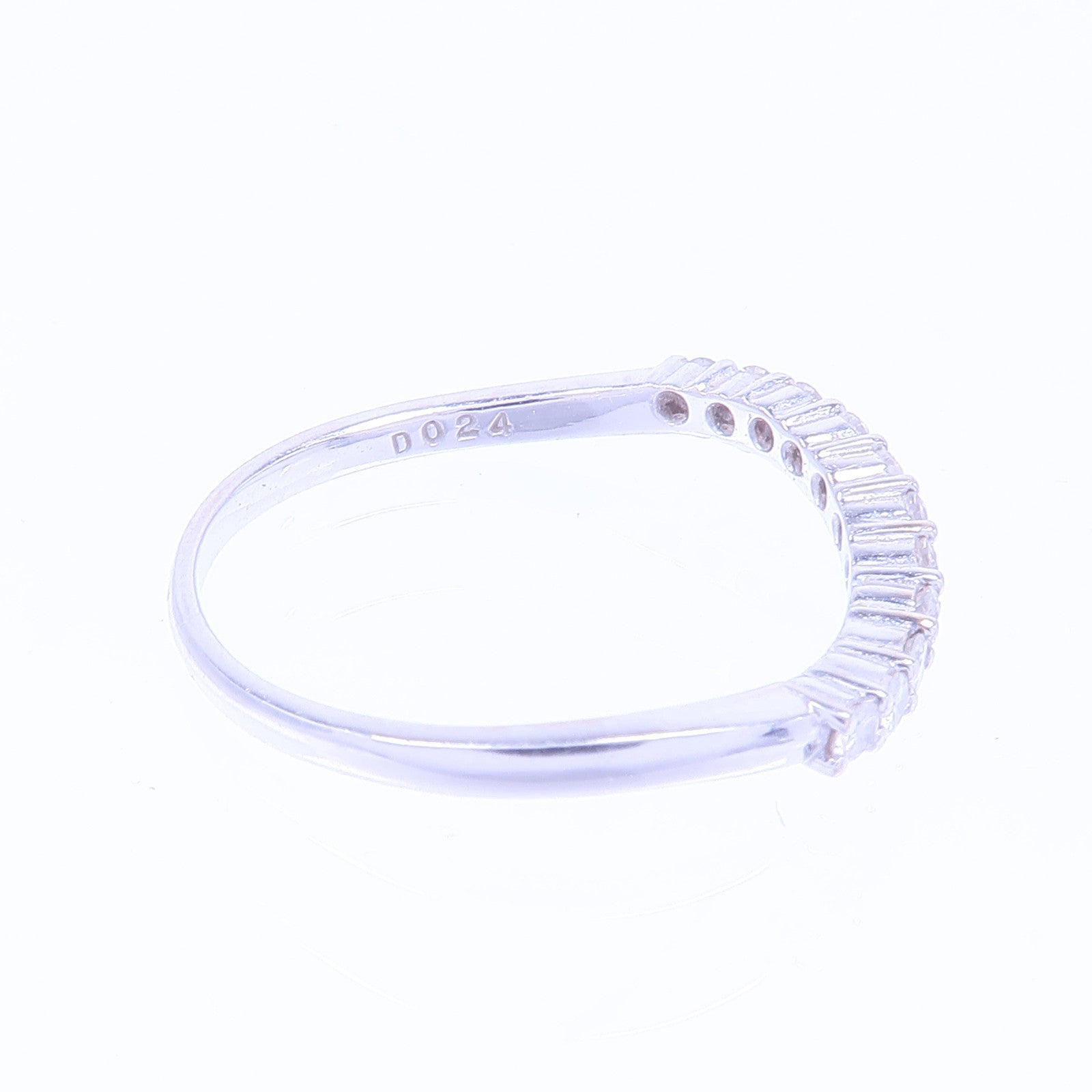 JEWELRY 18K白金Diamond Ring鑽石戒指US#6.75