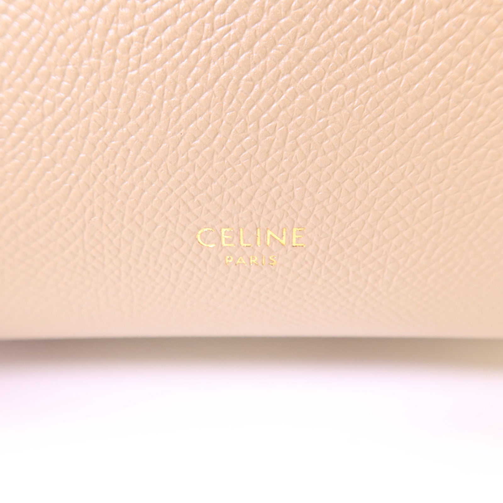 CELINE 牛皮皮革Belt Bag Nano金扣肩背袋