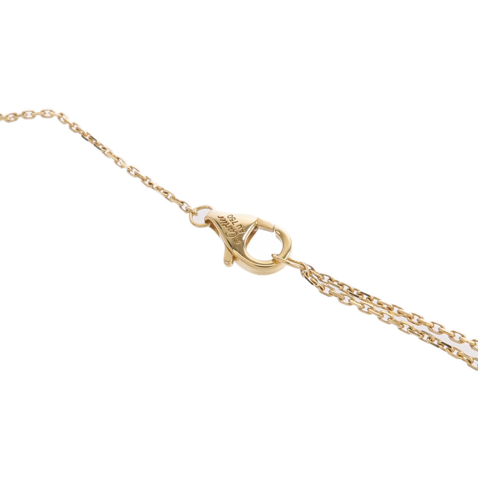 CARTIER 18K黃金Amulette de Cartier Necklace珍珠母貝項鍊