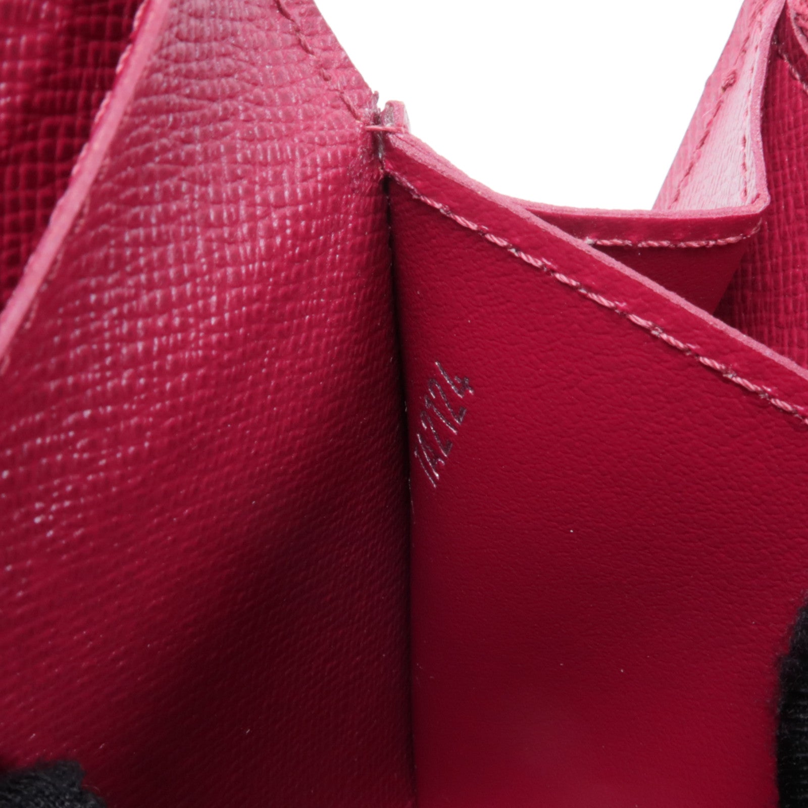 LOUIS VUITTON LV SHW Long Wallet M60851 Epi Red