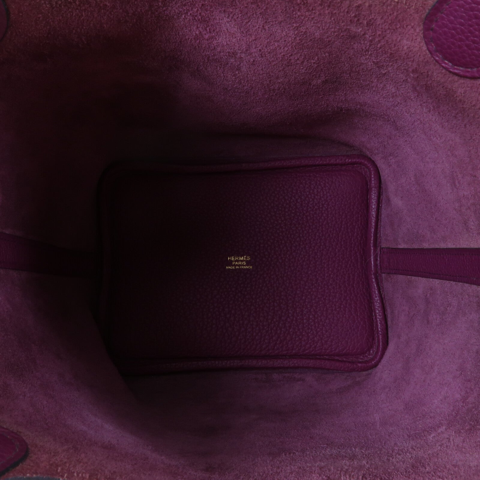 HERMES Maurice皮革Picotin PM手挽袋Anemone