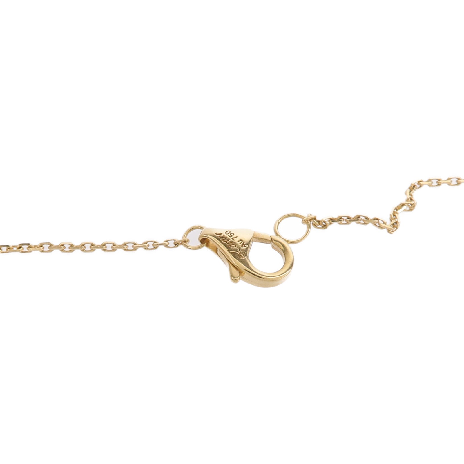 CARTIER 18K黃金Amulette de Cartier Necklace珍珠母貝項鍊