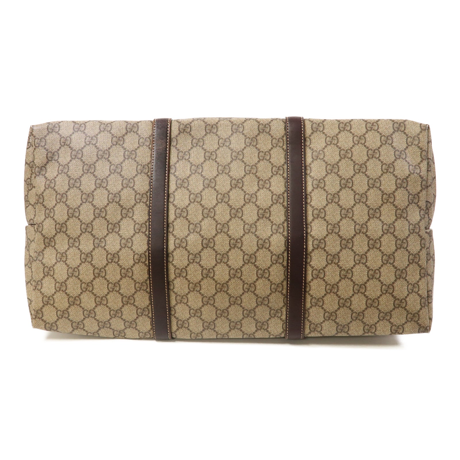 GUCCI 【清倉大減價】塗層帆布Tote Bag金扣手挽袋米色
