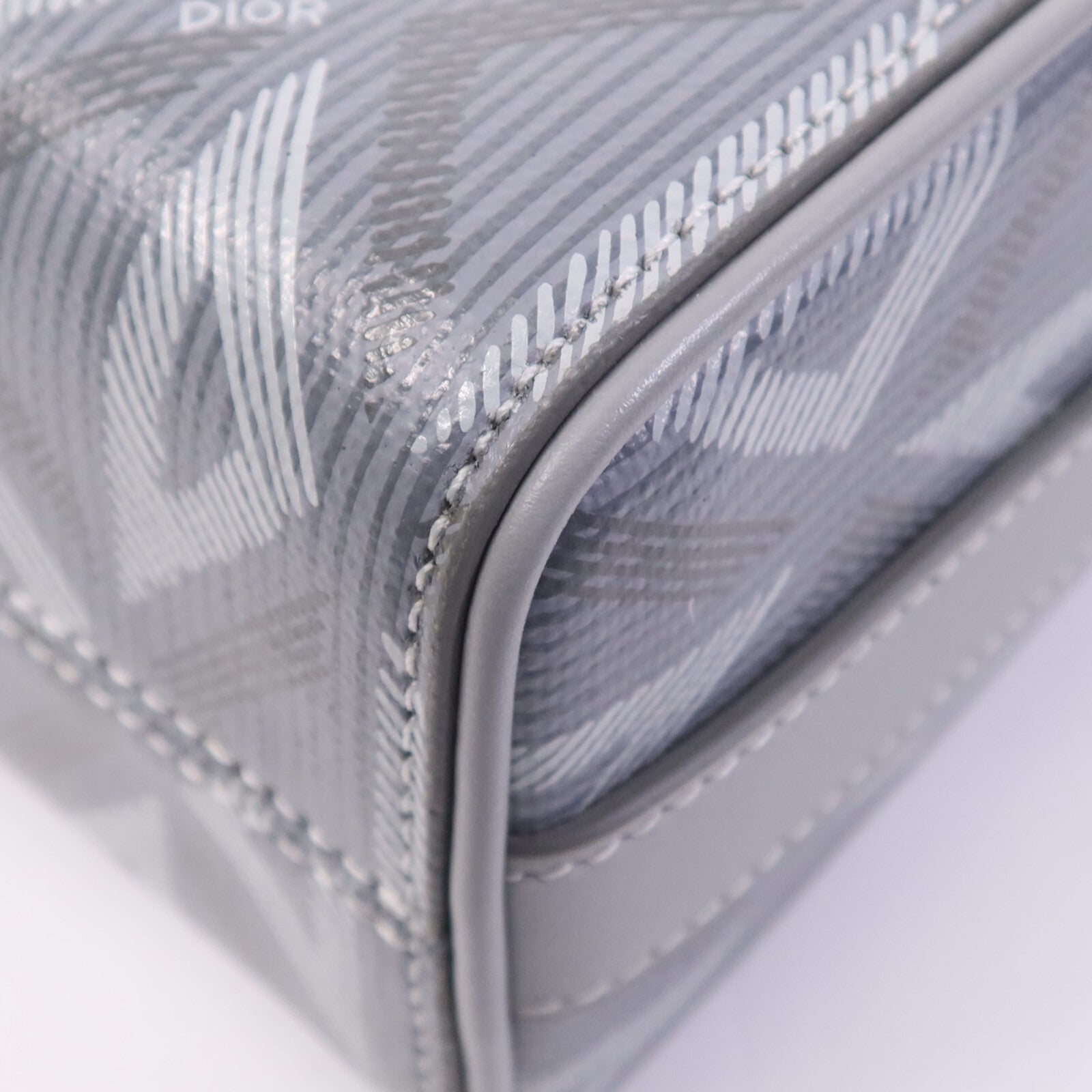Dior 塗層帆布Lingot 22銀扣肩背袋