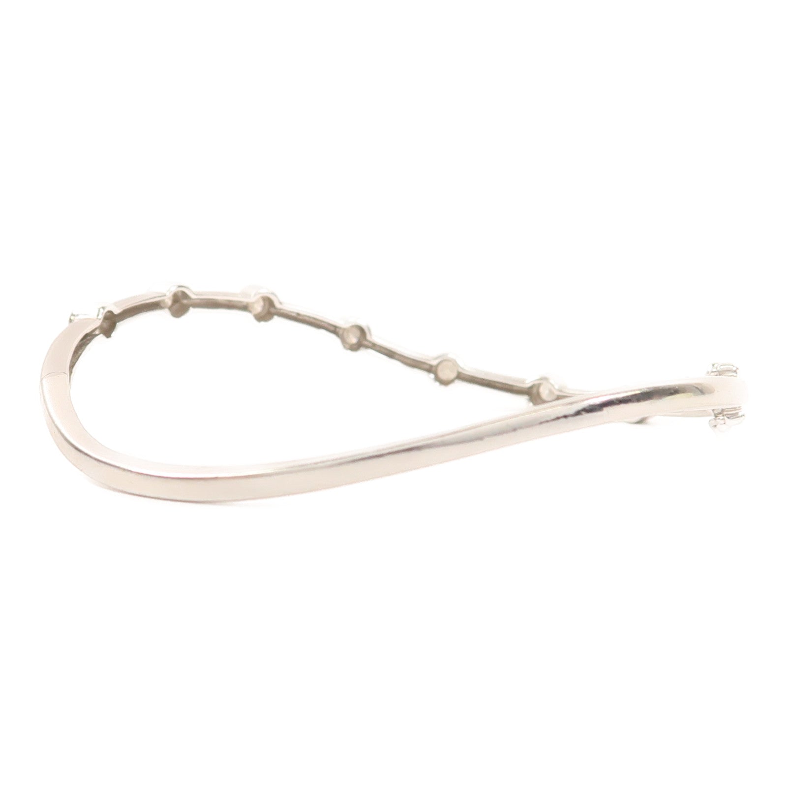 JEWELRY 18K白金/鑽石Diamond 9.4g Bangle手鐲