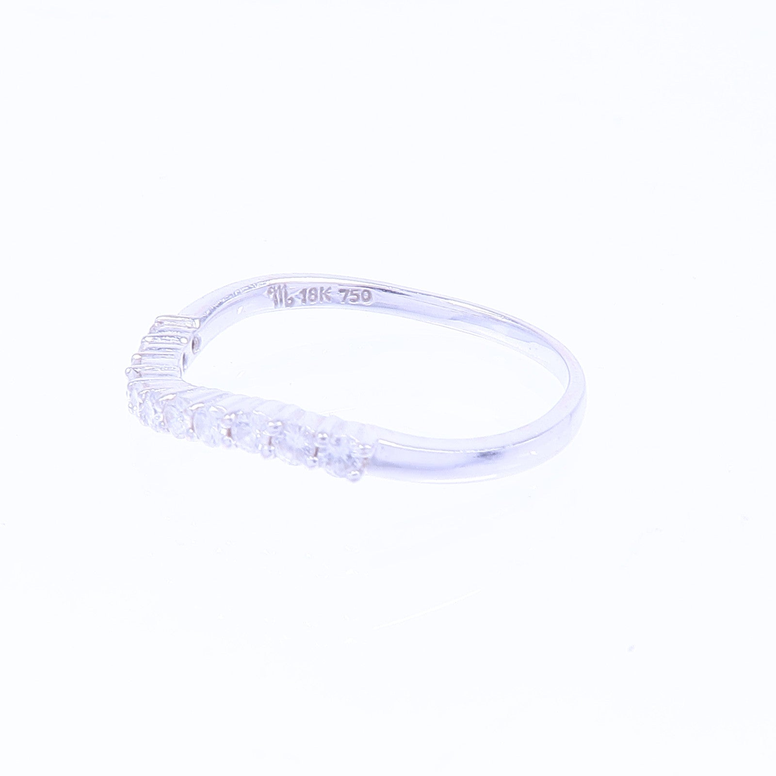 JEWELRY 18K白金Diamond Ring鑽石戒指US#6.75