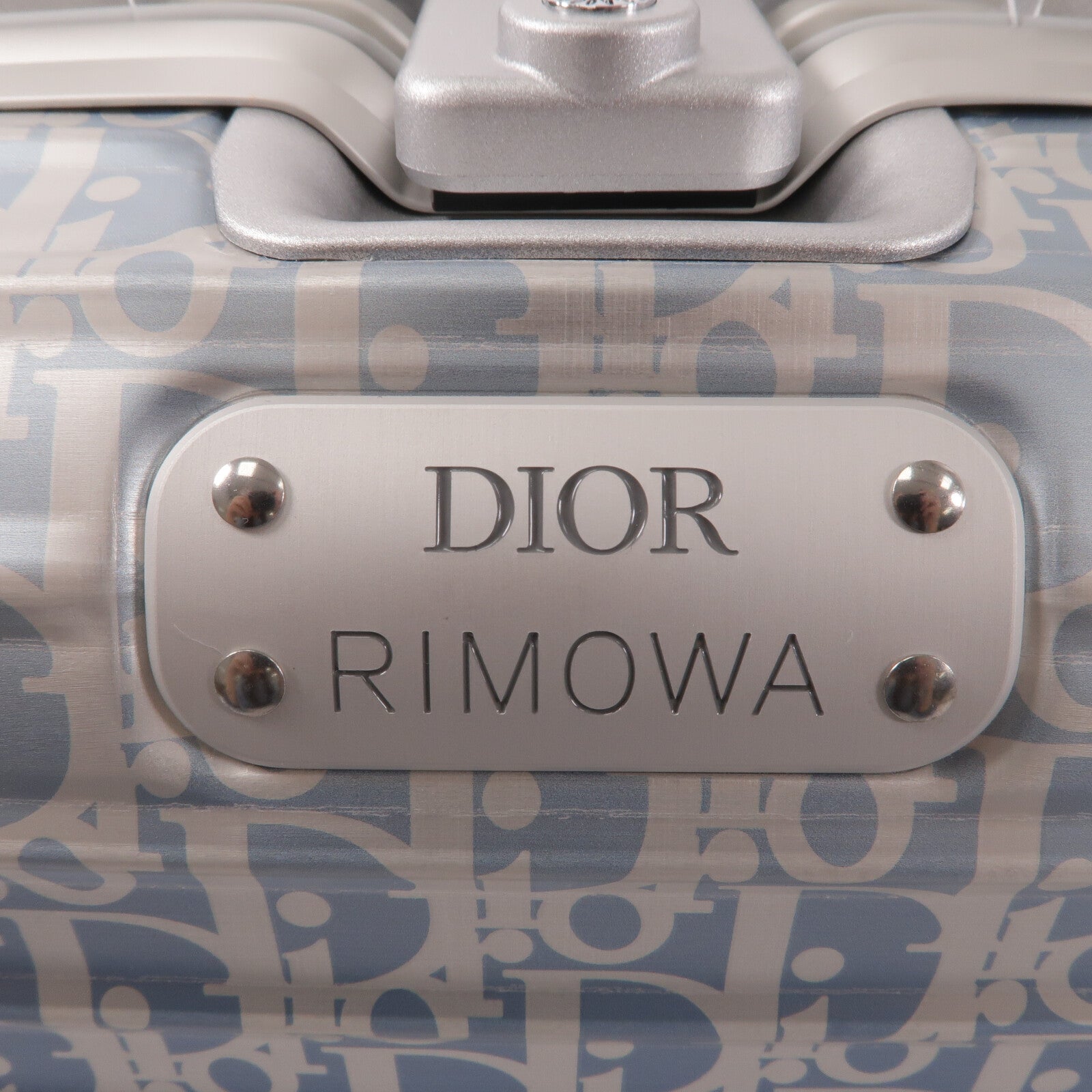 Dior 鋁Rimowa X Dior Hand Case Oblique Aluminum行李箱