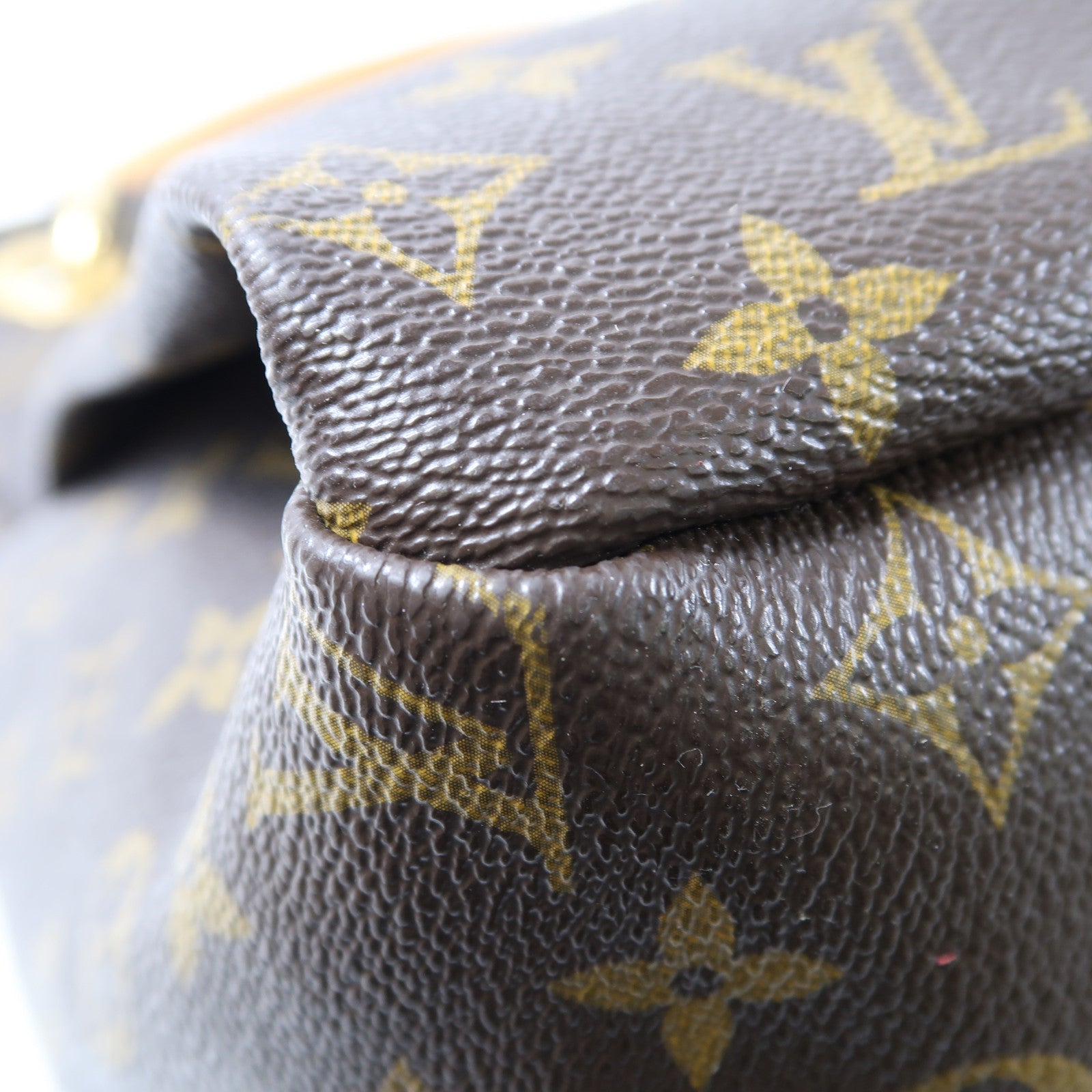 LOUIS VUITTON Monogram Artsy MM金扣手挽袋啡色