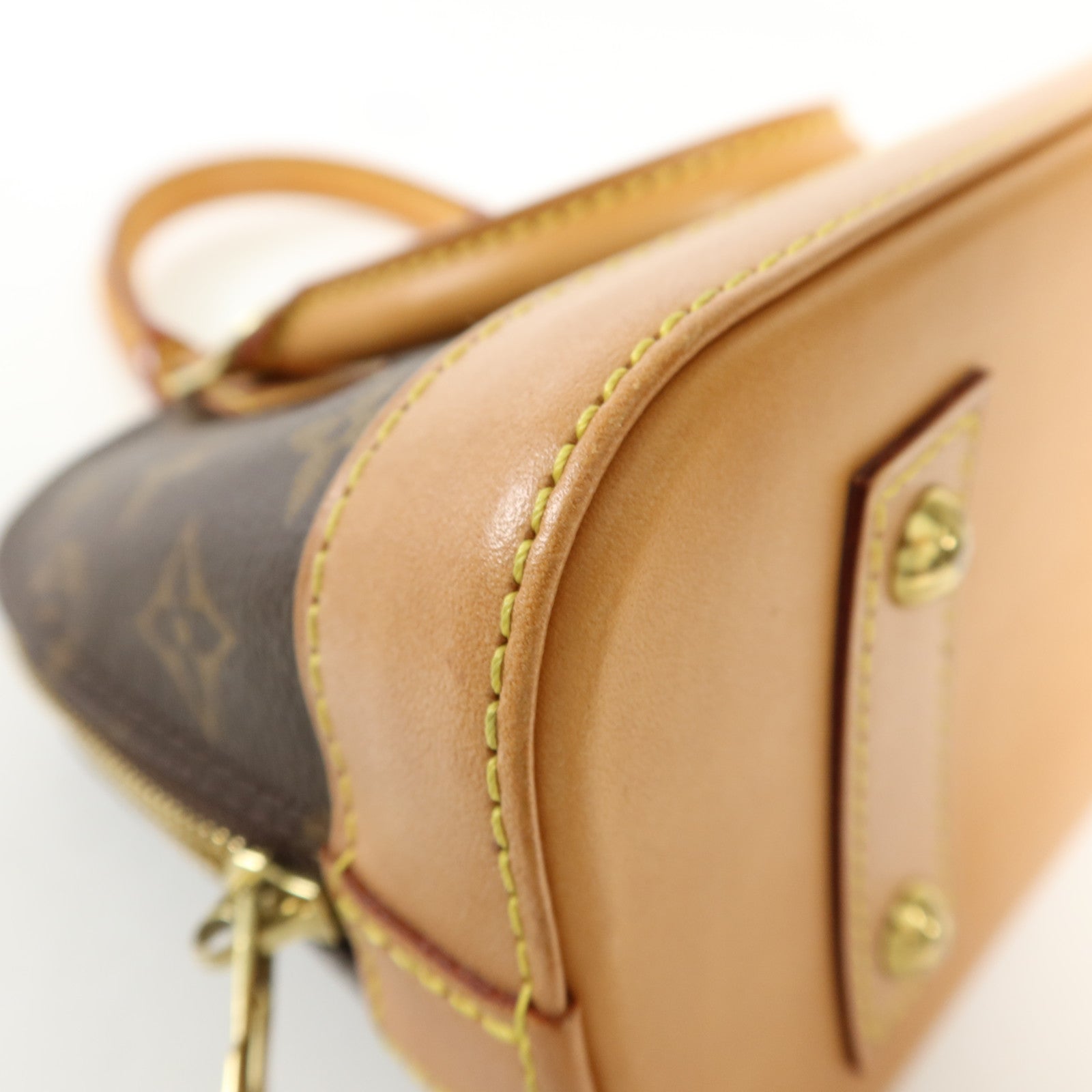 LOUIS VUITTON Monogram Alma BB金扣手挽肩背兩用袋