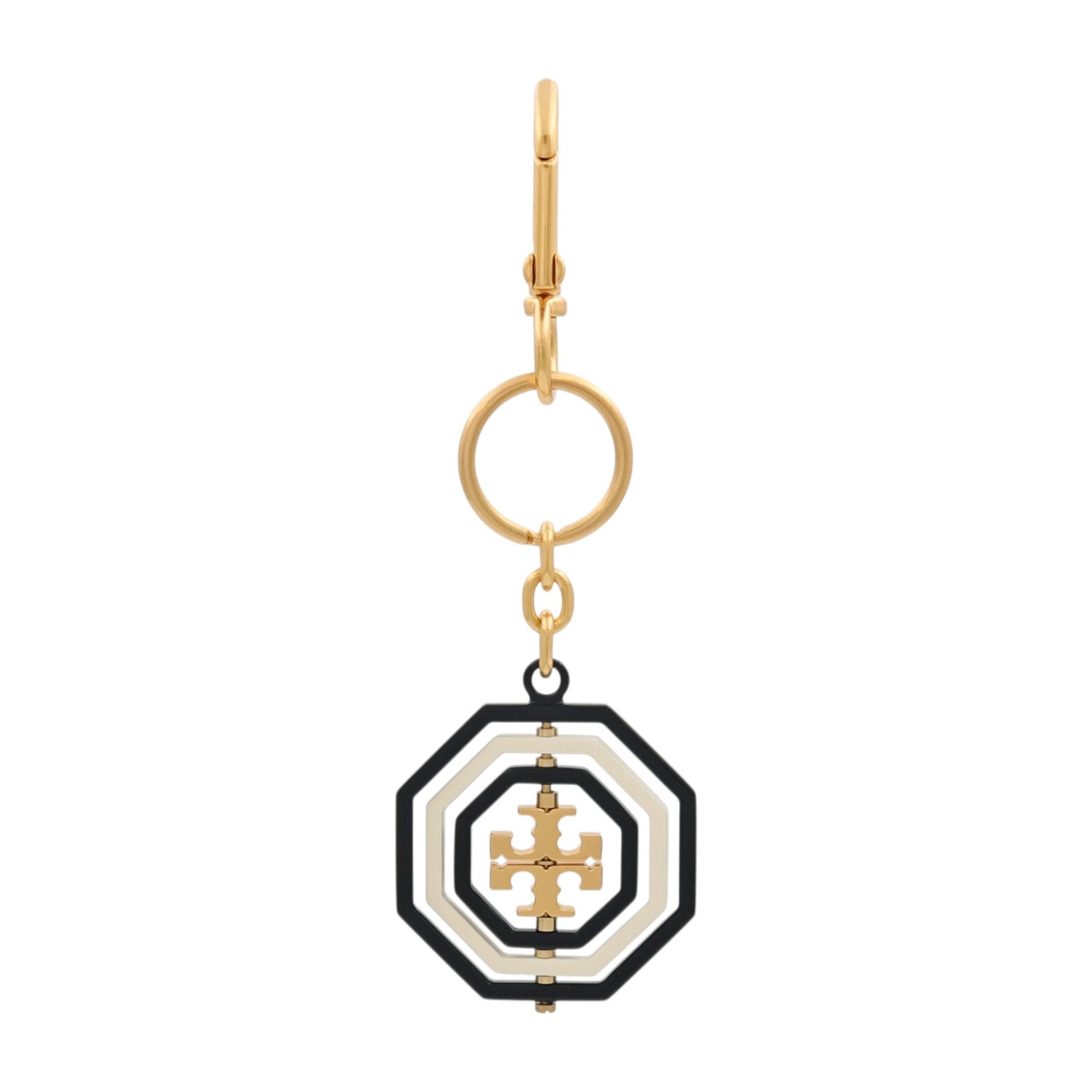 Tory Burch 金屬Rotating Geo Key Fob掛飾