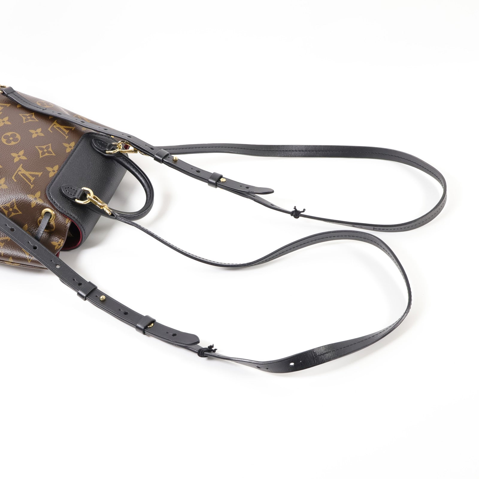LOUIS VUITTON Monogram Montsouris BB金扣背包