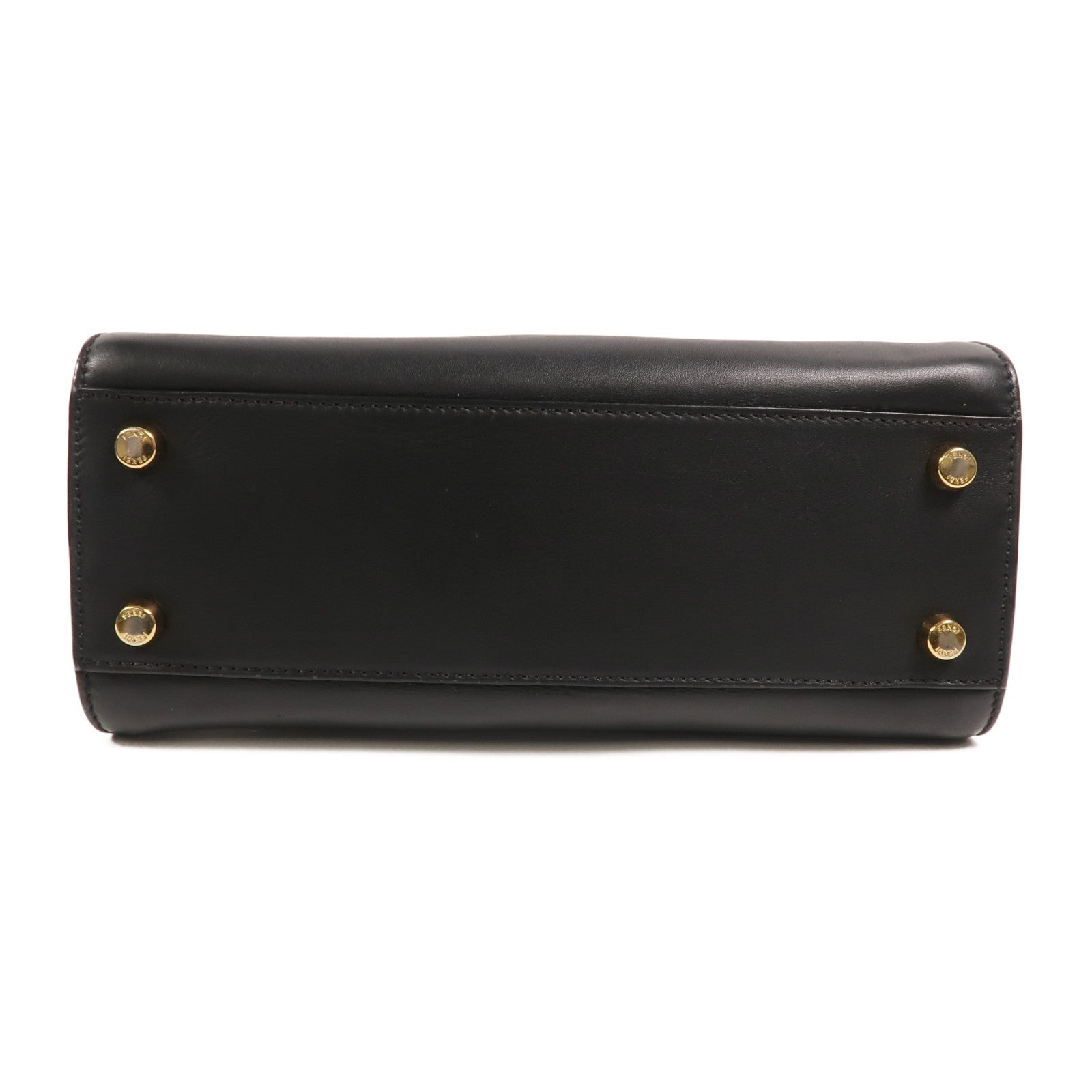 FENDI 牛皮皮革Peekaboo Small手挽肩背兩用袋