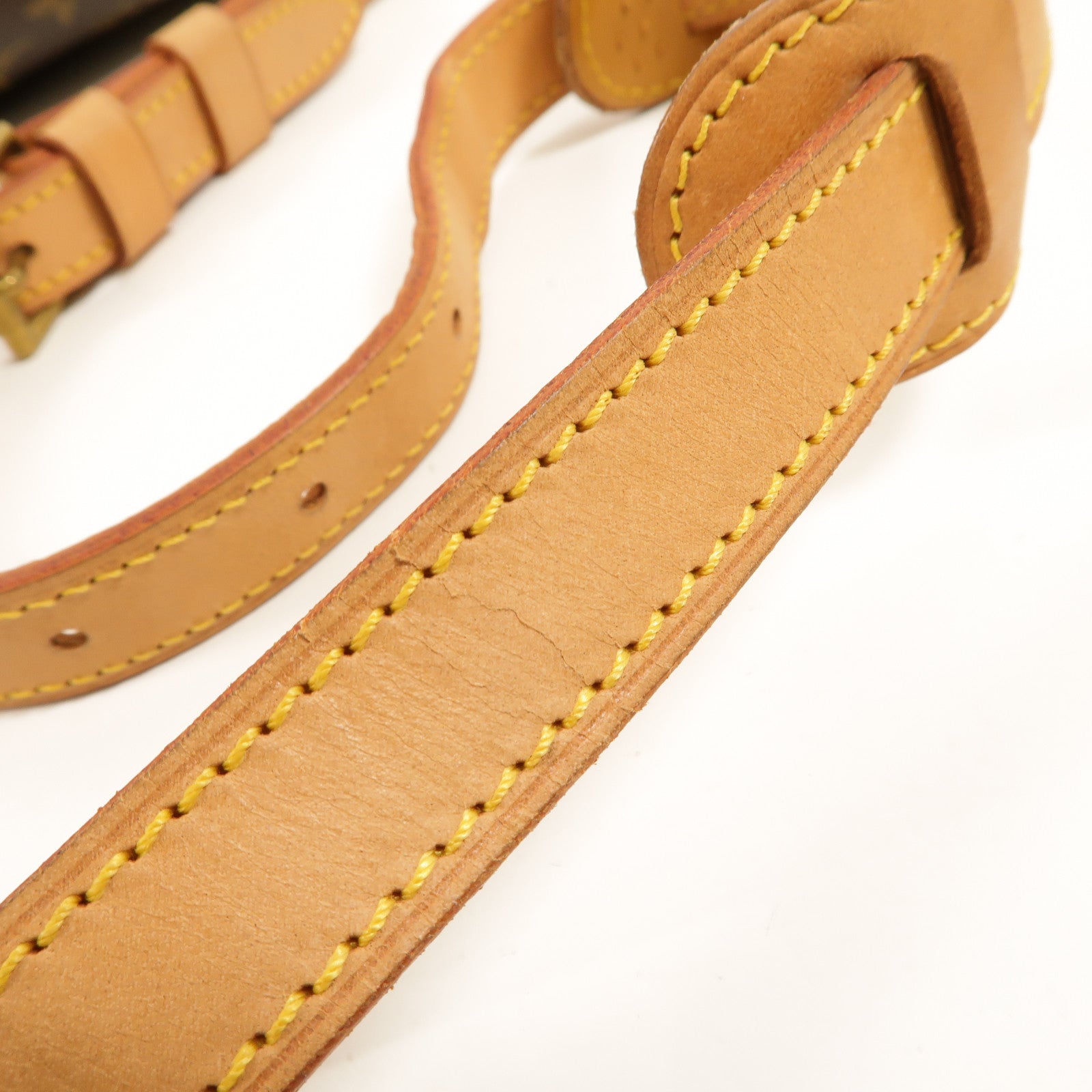 LOUIS VUITTON Monogram Saint Cloud GM金扣肩背袋