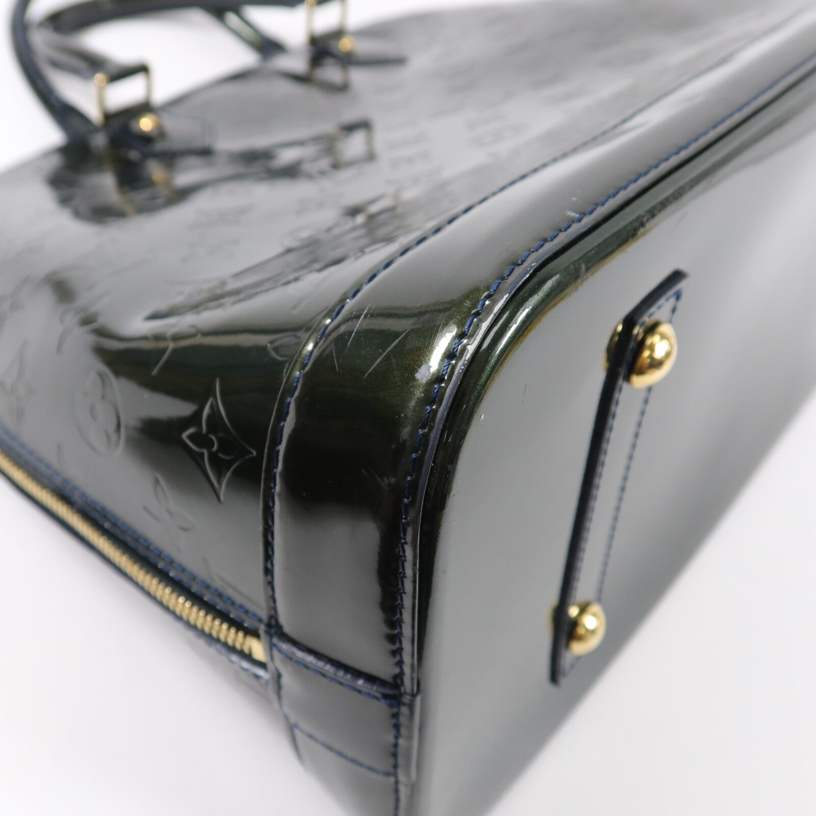 LOUIS VUITTON Monogram Vernis Alma GM手挽袋
